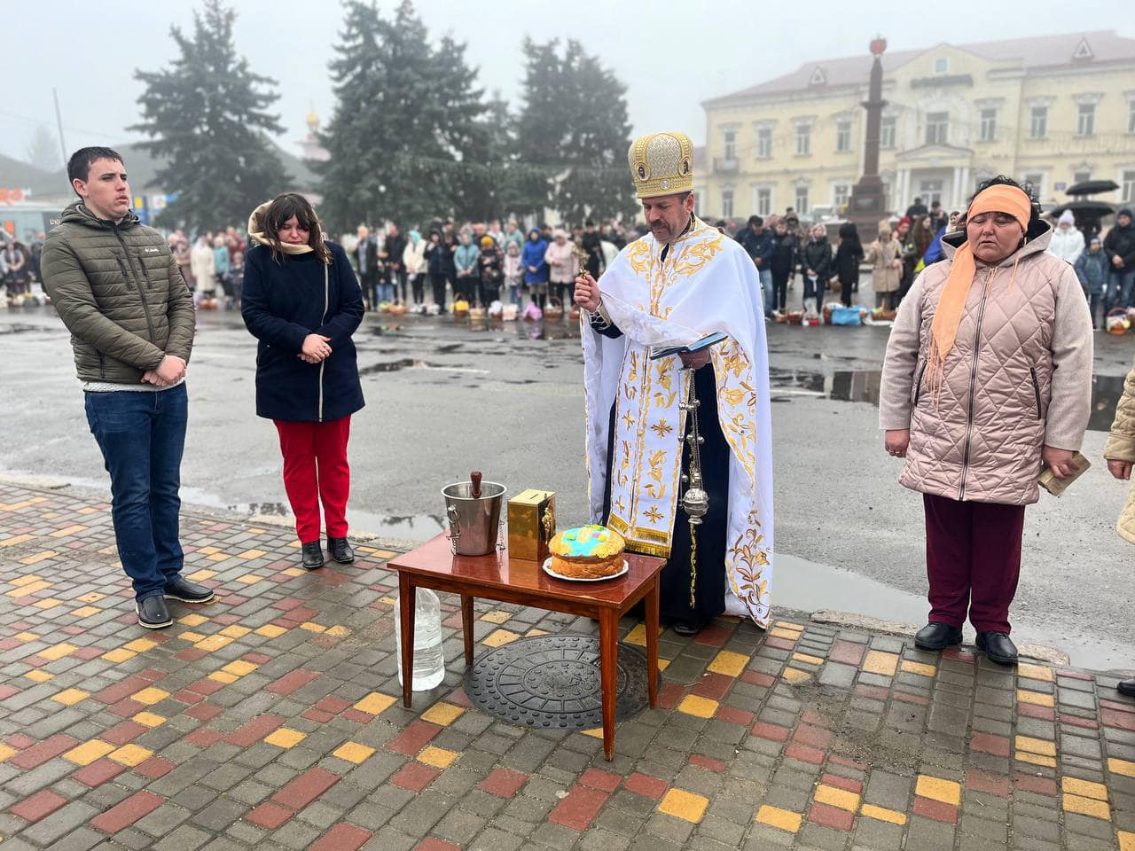 Настоятель парафії української ПЦУ м. Подільськ, військовий капелан протоієрей Михайло Базилько